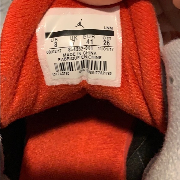 Air Jordan three breds - Picture 4 of 5